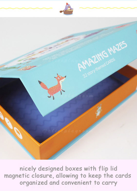 Wipe&Clean Learning Cards - Brain Teaser For Kids